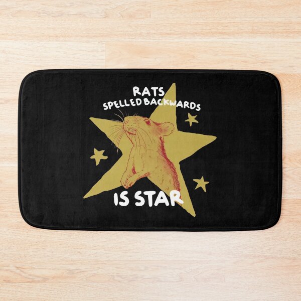 Item preview, Rats Spelled Backwards is Star - Silly designed and sold by Namerreh59Art.