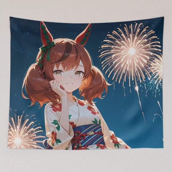 Item preview, Nice Nature Uma Musume Festival Fireworks Night designed and sold by riadjamai.