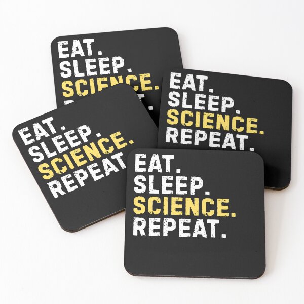 Item preview, Eat Sleep Science Repeat Funny Science Nerd Humor designed and sold by lou731.
