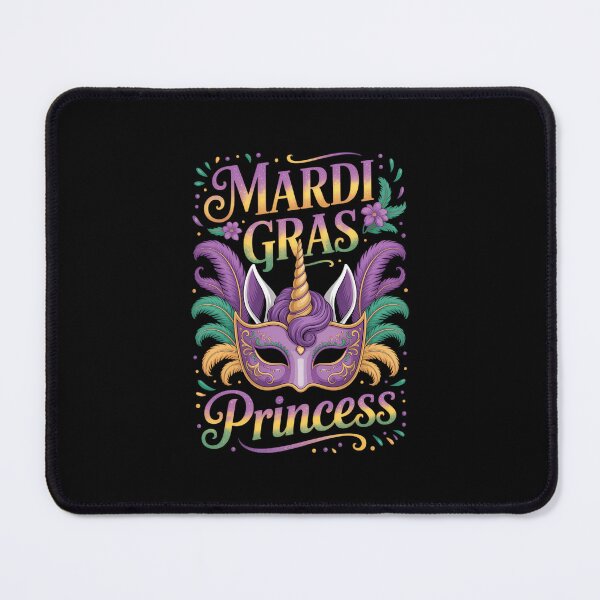 Item preview, Mardi Gras Princess Unicorn Toddlers designed and sold by Formatage.