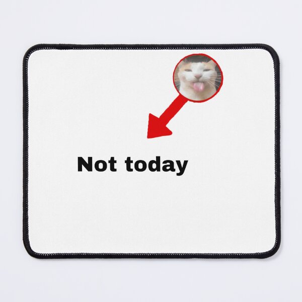 Item preview, Not today funny last sticker designed and sold by Evalook00.