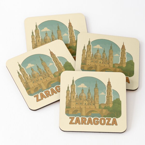 Item preview, Zaragoza Travel Souvenir Sticker designed and sold by rogue-design.
