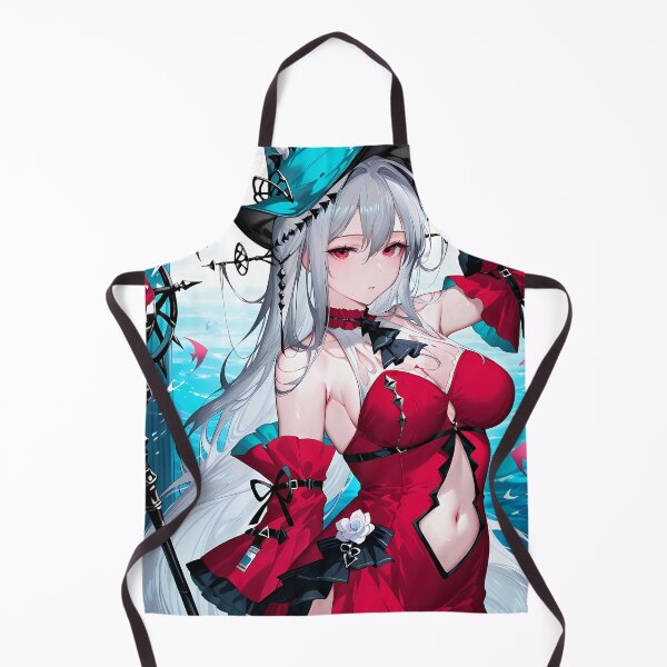 Item preview, Skadi Arknights Prelude To Dawn Red Witch Ocean Fantasy Scene designed and sold by riadjamai.