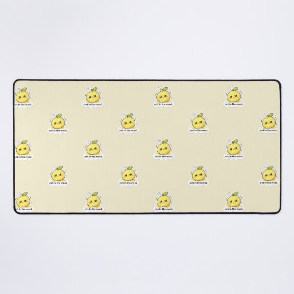Item preview, Angry Lemon Cute Sticker - Not In The Mood Kawaii Fruit Meme designed and sold by Qingtian814.