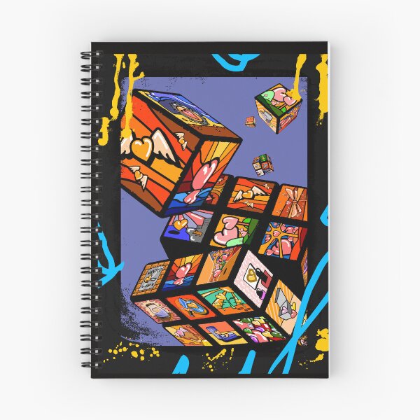 Artikelvorschau, Surrealer schwebender Würfel Kunstdruck entworfen und verkauft von EveOnlineStory.