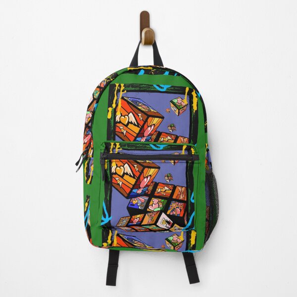 Item preview, Surreal Floating Cube Art Print designed and sold by EveOnlineStory.
