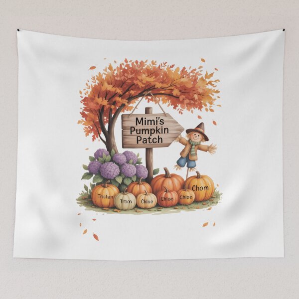 Item preview, Personalized Mimi's Pumpkin Patch Fall Halloween Names Pumpkin Patch designed and sold by Formatage.