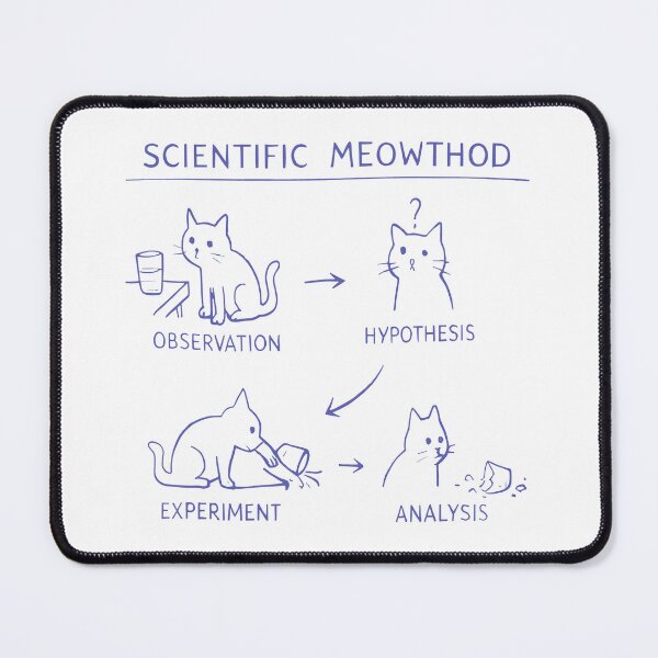 Item preview, Funny Science Cat – STEM Teacher Nerd Humor designed and sold by Namerreh59Art.
