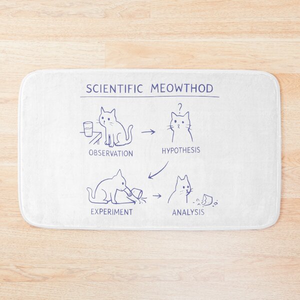 Item preview, Funny Science Cat  – STEM Teacher Nerd Humor  designed and sold by Namerreh59Art.