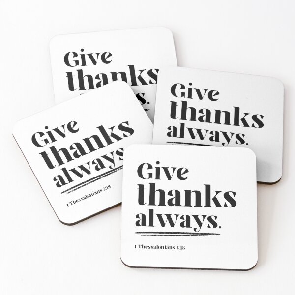 Item preview, Simple Give Thanks Always designed and sold by PrettiPrintts.