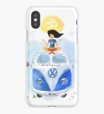 Yoga Travel California iPhone Case