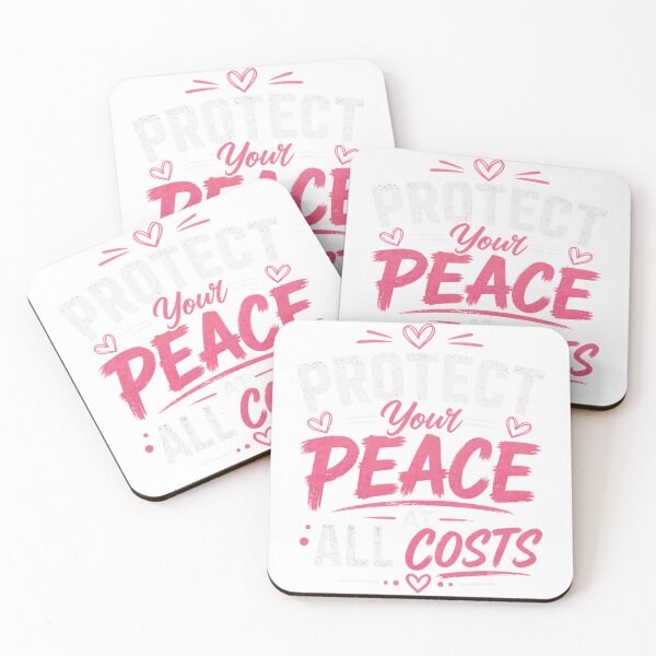 Item preview, Protect Your Peace at All Costs Shirt, Self Love Quote, Mental Health Design designed and sold by JagrDesigns.
