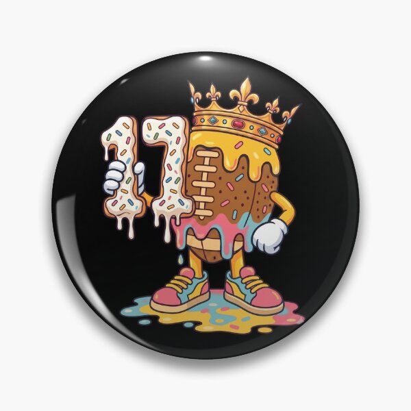 Item preview, Football 17th Birthday Ice Cream Drip Seventeen Year Old designed and sold by KIROSALS.