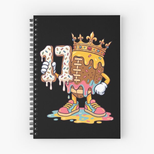 Item preview, Football 17th Birthday Ice Cream Drip Seventeen Year Old designed and sold by KIROSALS.