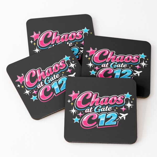 Item preview, Chaos at Gate C12 Airport Humor Flying designed and sold by SplashTastic.