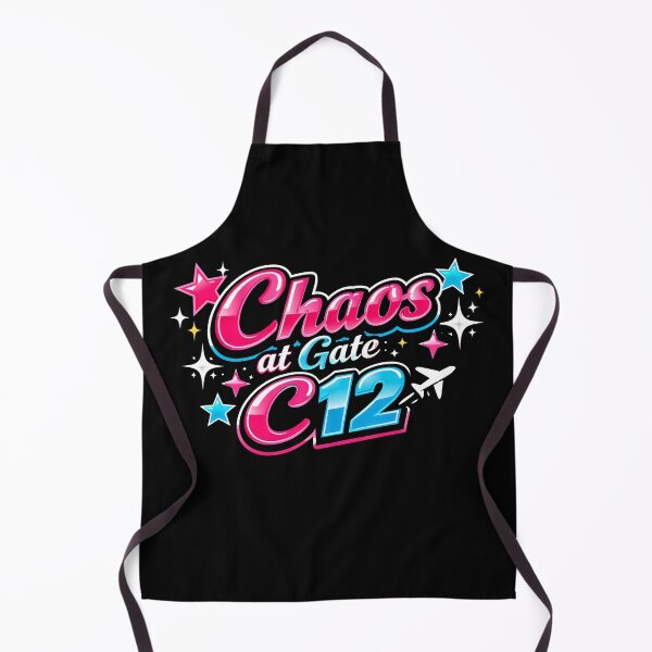 Item preview, Chaos at Gate C12 Airport Humor Flying designed and sold by SplashTastic.