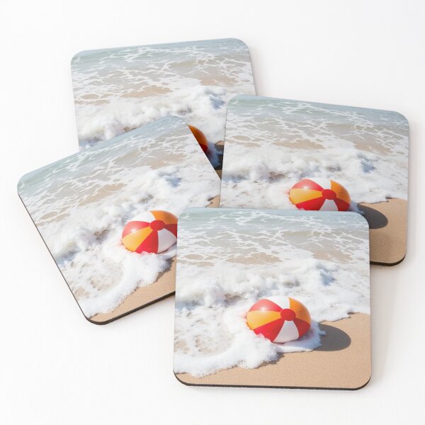 Item preview, Beach Ball and Water Waves  designed and sold by AllAroundArtist.