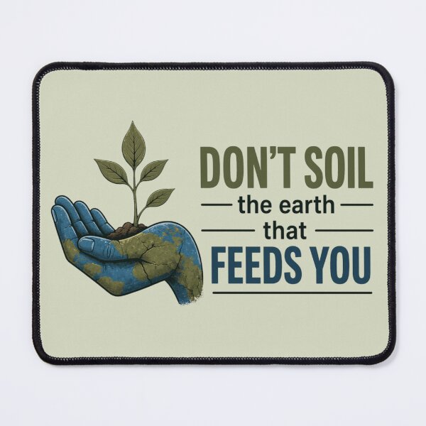 Item preview, Don’t Soil The Earth That Feeds You Earth Design designed and sold by Ginastle26.