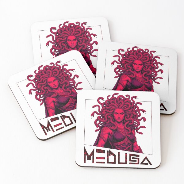Item preview, Red Medusa Gorgon Greek Mythology Graphic designed and sold by appratous.