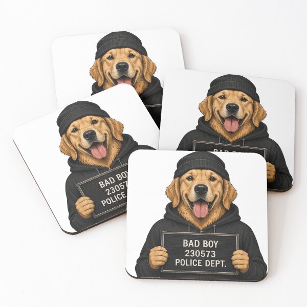 Item preview, Bad Boy: Labrador Mugshot designed and sold by Stefiivn.