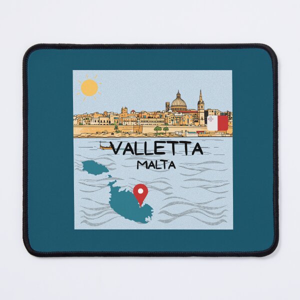 Item preview, Valletta Malta Travel designed and sold by AnulaArt.
