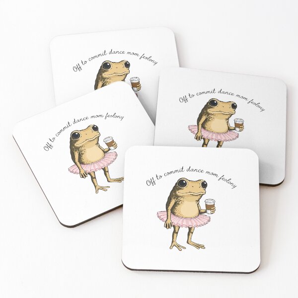 Item preview, Funny Dance Mom Frog Off To Commit Dance Mom Foolery Meme Design designed and sold by kiralynstration.
