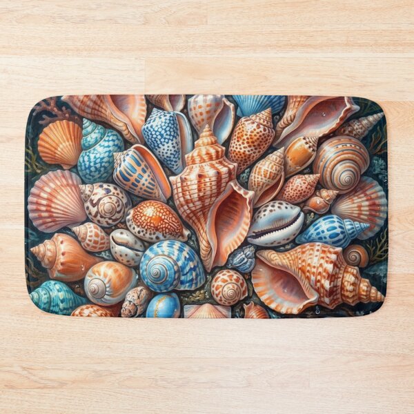 Item preview, Vibrant Collection of Seashells designed and sold by purplesensation.