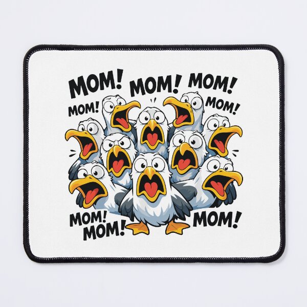 Item preview, Funny Seagull Mom Mother’s Day Bird Lover Cute Animal Mom Design designed and sold by kiralynstration.