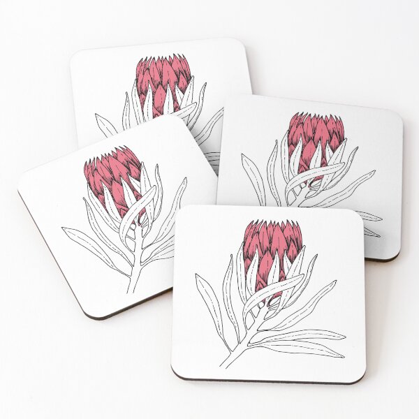 Item preview, Protea flower designed and sold by Ink & Silence by Loraaart.