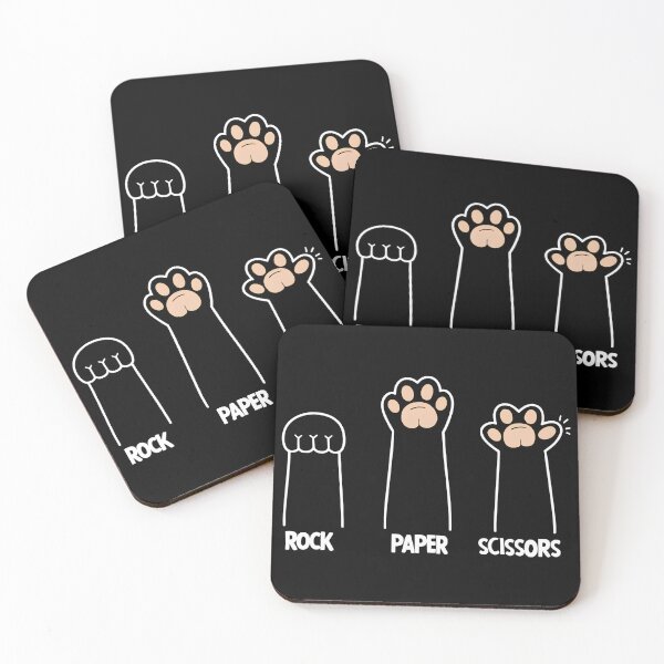 Item preview, Cat Paw Rock Paper Scissors Game designed and sold by Dmo3HarkoArt.