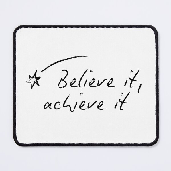 Item preview, Simple Believe It, Achieve It designed and sold by PrettiPrintts.
