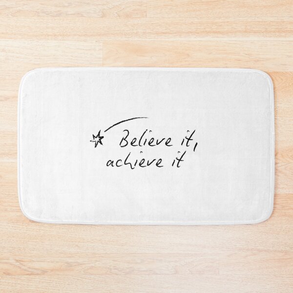 Item preview, Simple Believe It, Achieve It designed and sold by PrettiPrintts.