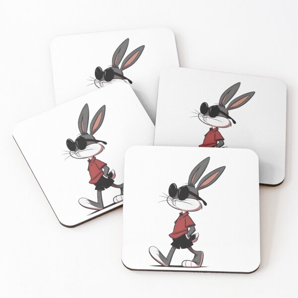 Item preview, Cool Bunny with Sunglasses – Streetwear Rabbit Cartoon Aesthetic designed and sold by Aedition.