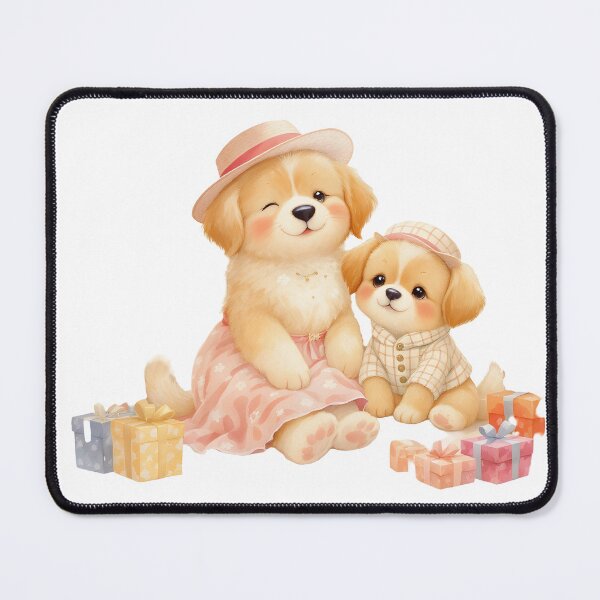 Item preview, Mother's Day Golden Retriever Art designed and sold by Kedspicedesign.