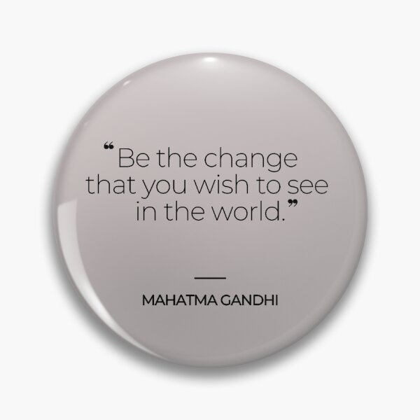 Item preview, Mahatma Gandhi Famous Quotes designed and sold by TonsPOD.