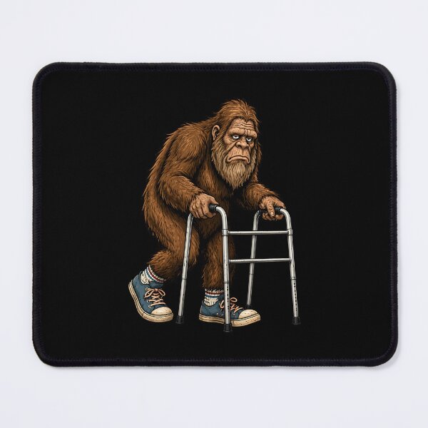 Item preview, Funny Old Bigfoot Sasquatch Retro designed and sold by zoes-ink.