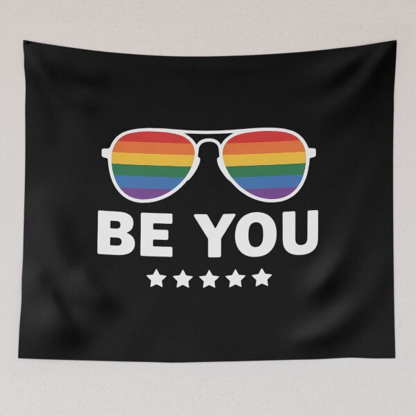 Item preview, Be You LGBT Rainbow Sunglasses designed and sold by Formatage.