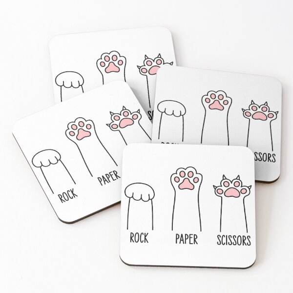 Item preview, Cat Paw Rock Paper Scissors Game T-Shirt designed and sold by Dmo3HarkoArt.