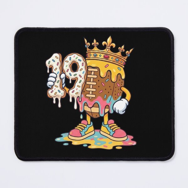 Item preview, Football 19th Birthday Ice Cream Drip Nineteen Year Old designed and sold by KIROSALS.