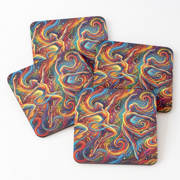 Item preview, Dancing color energy figures designed and sold by Sigtrix.