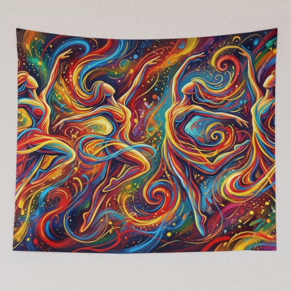 Item preview, Dancing color energy figures designed and sold by Sigtrix.