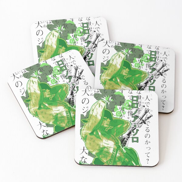 Item preview, Roronoa Zoro - King of Hell | One Piece Japanese Typography Fan Art designed and sold by Toteally-Yours.