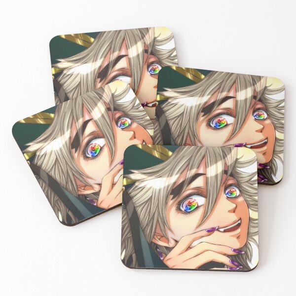 Item preview, Douma Demon Slayer Regal Rainbow Eyes Closeup designed and sold by bystudiolereve.