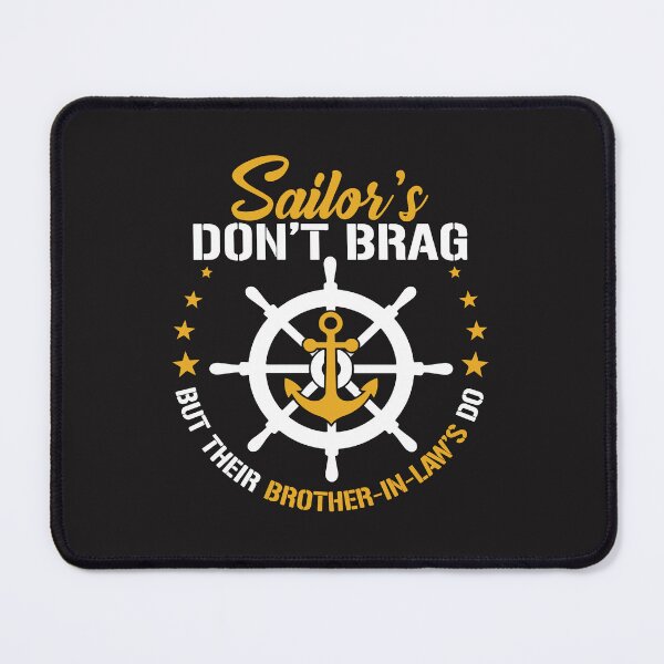 Item preview, Proud Brother In Law Of A US Sailor Nautical Military Family Design designed and sold by kiralynstration.