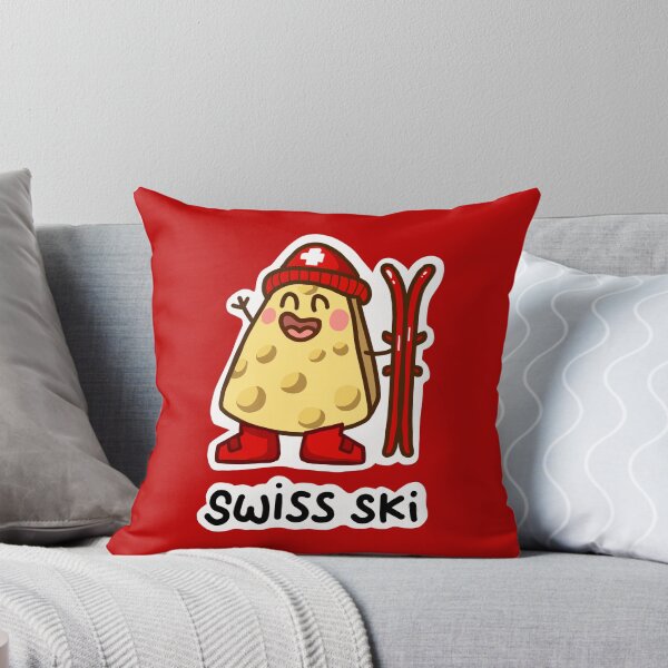 Item preview, Swiss ski cheese mountain sport designed and sold by sianelliot.
