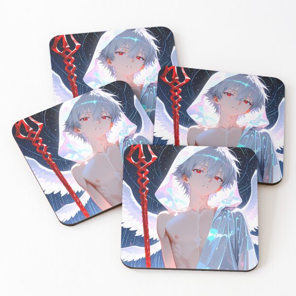 Item preview, Kaworu Nagisa Neon Genesis Evangelion Celestial Winged Aura designed and sold by bystudiolereve.
