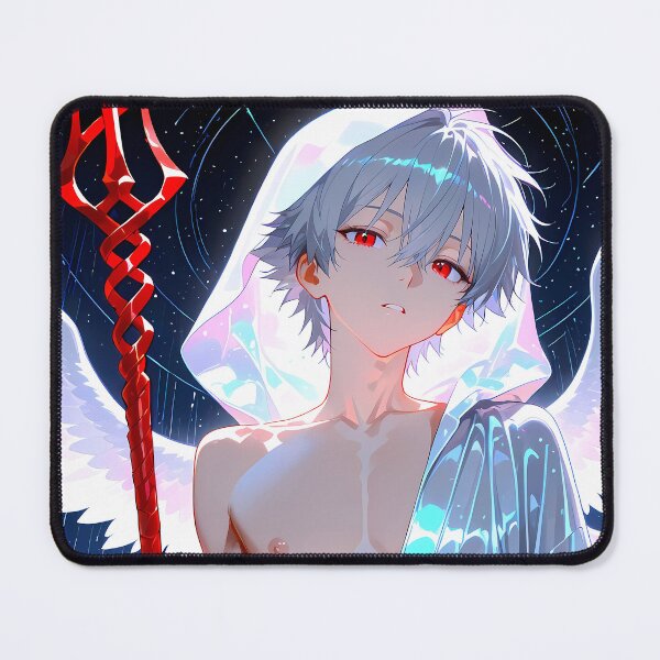 Item preview, Kaworu Nagisa Neon Genesis Evangelion Celestial Winged Aura designed and sold by bystudiolereve.