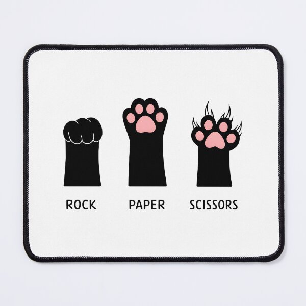 Item preview, Cat Paws Rock Paper Scissors Paw Print Shirt designed and sold by Dmo3HarkoArt.