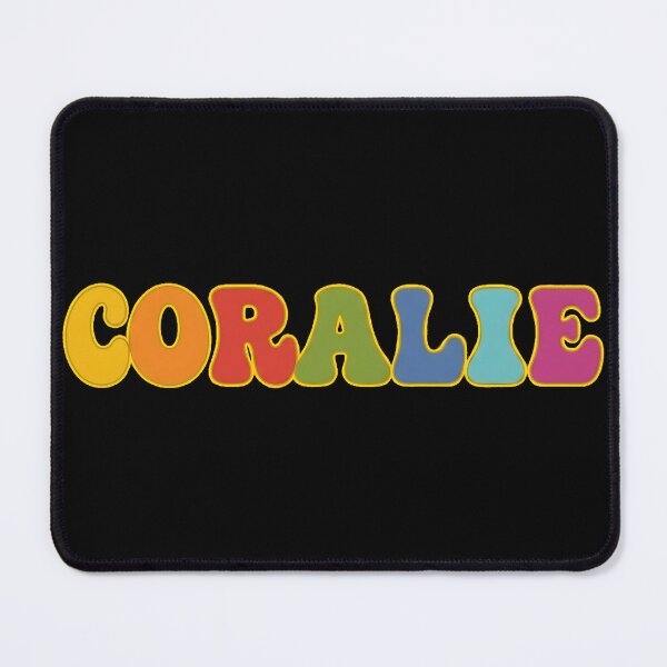 Item preview, ❤️ Coralie Personalized Name Wavy Retro Shirt, Coffee Mug, Sticker Gift designed and sold by HelixPedia.