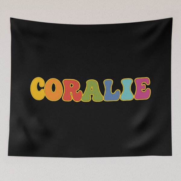 Item preview, ❤️ Coralie Personalized Name Wavy Retro Shirt, Coffee Mug, Sticker Gift designed and sold by HelixPedia.